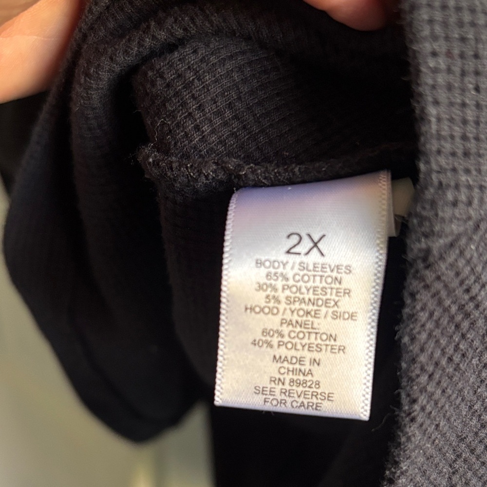 Logo by Lori Goldstein Black Hooded Tunic - Picture 4 of 5